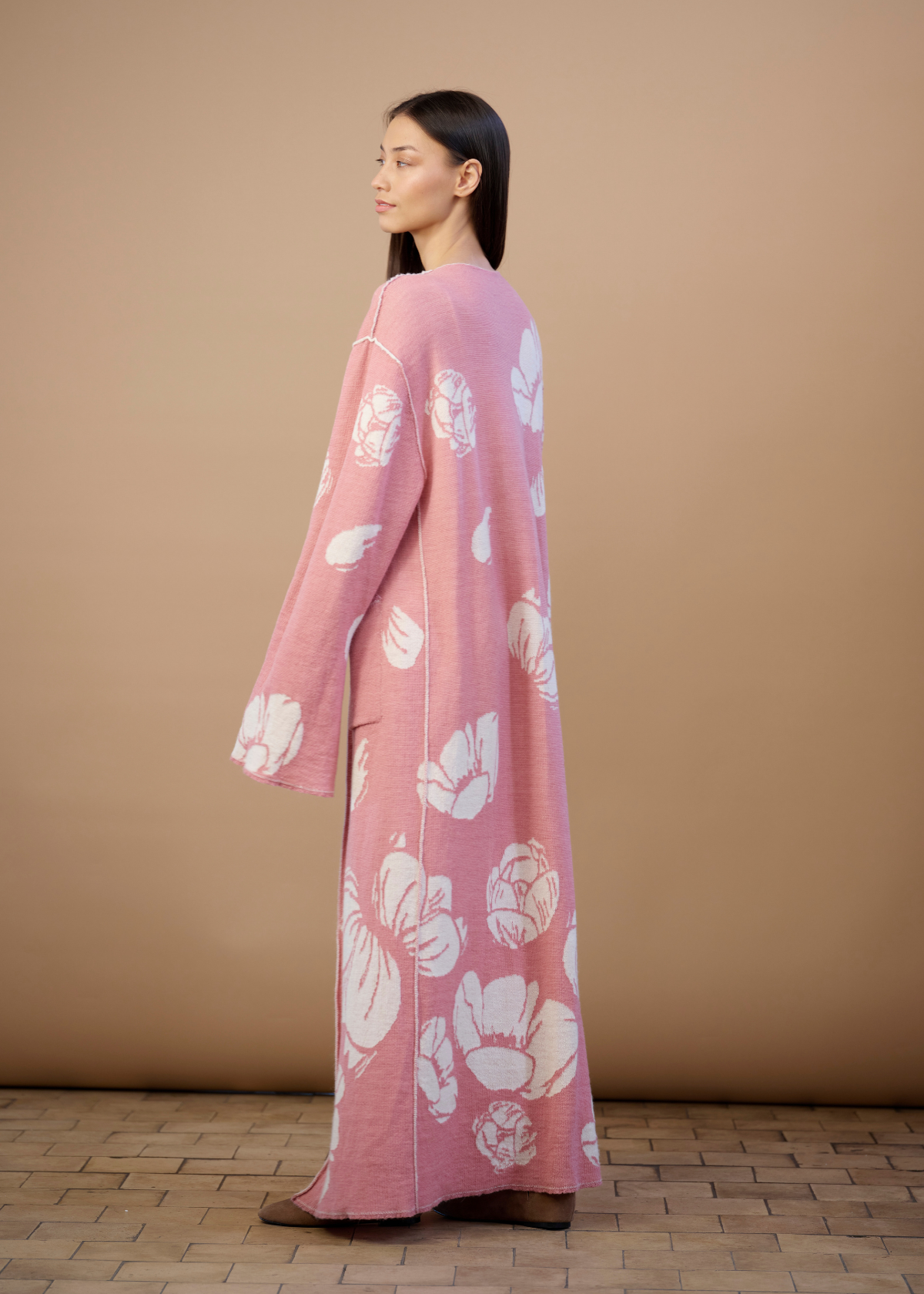 Maeve Alpaca Jacquard Cardigan
