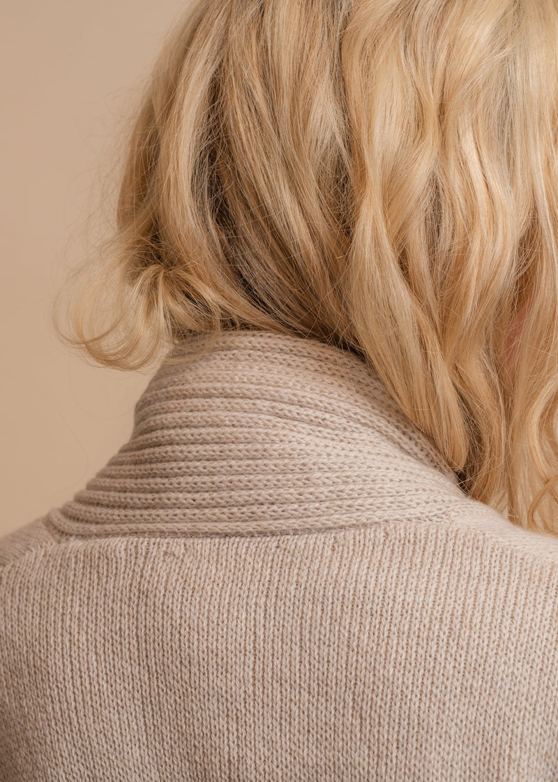 Kate Maxi Cardigan in Soft Cream