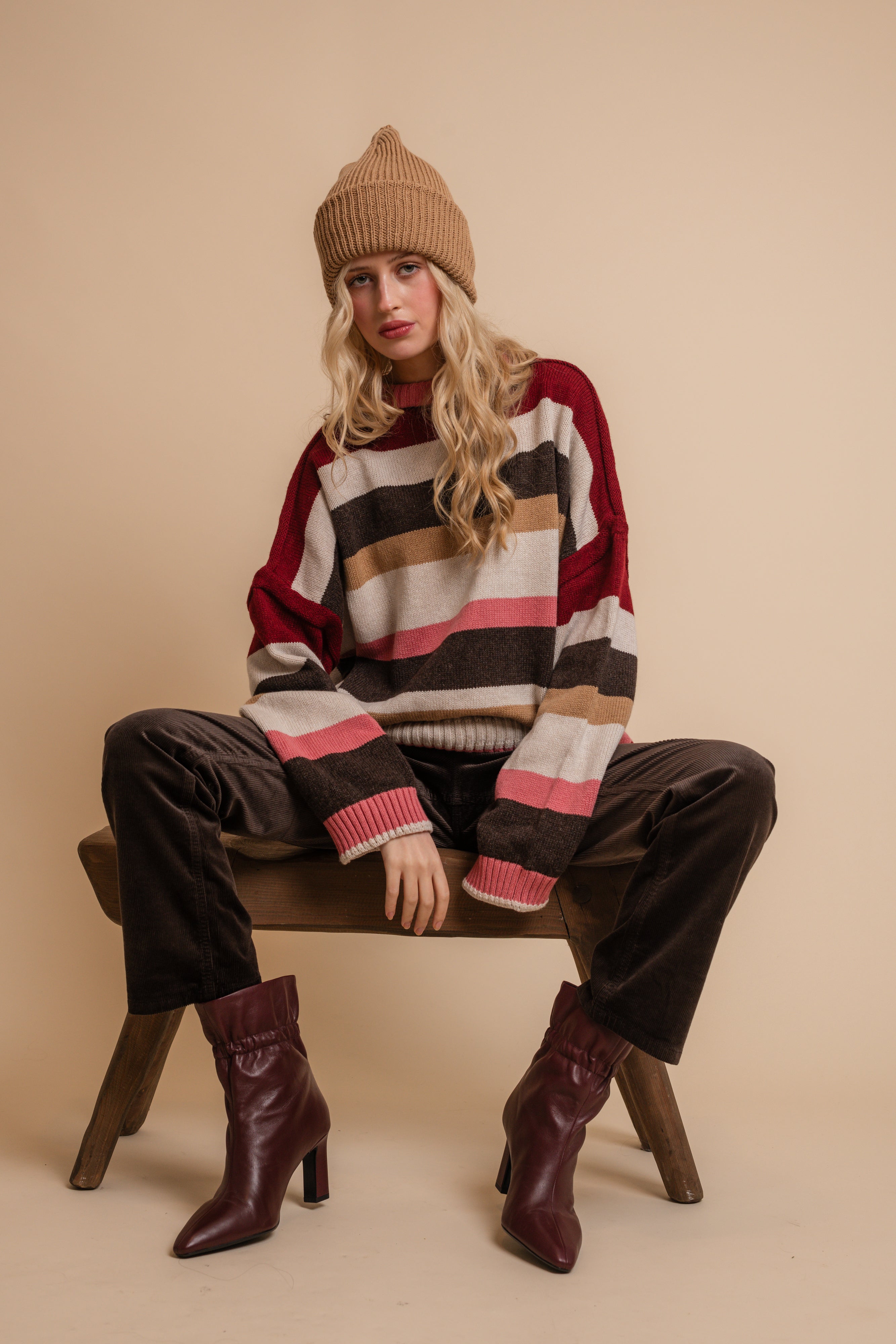 Ellis Striped Jumper